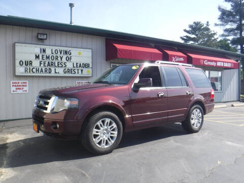 2011 Ford Expedition for sale at GRESTY AUTO SALES in Loves Park IL