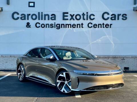 2022 Lucid Air for sale at Carolina Exotic Cars & Consignment Center in Raleigh NC