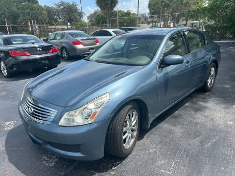 2008 Infiniti G35 for sale at MITCHELL MOTOR CARS in Pompano Beach FL