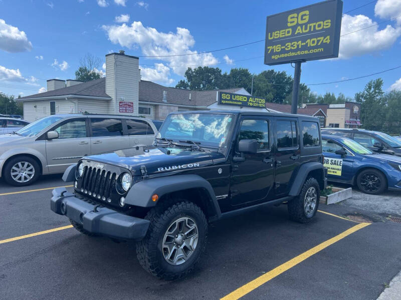 2018 Jeep Wrangler JK Unlimited for sale at SG USED AUTOS in Tonawanda NY