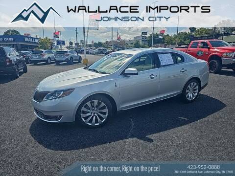2013 Lincoln MKS for sale at WALLACE IMPORTS OF JOHNSON CITY in Johnson City TN