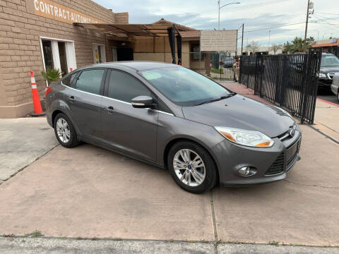 2012 Ford Focus for sale at CONTRACT AUTOMOTIVE in Las Vegas NV