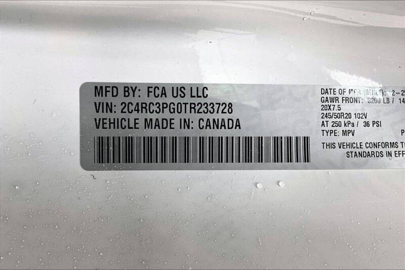 2026 Chrysler Pacifica Pinnacle