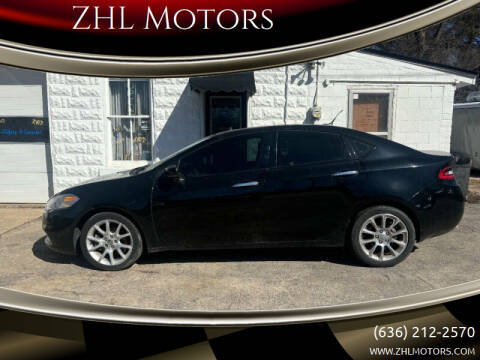 2013 Dodge Dart for sale at ZHL Motors in House Springs MO
