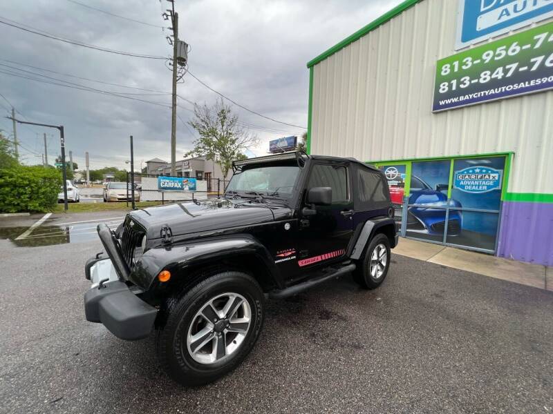 2012 Jeep Wrangler for sale at Bay City Autosales in Tampa FL