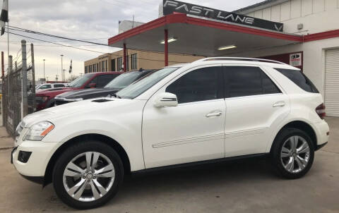 2011 Mercedes-Benz M-Class for sale at FAST LANE AUTO SALES in San Antonio TX