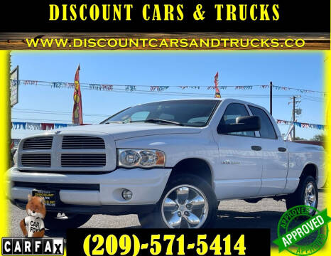2002 Dodge Ram 1500 for sale at Discount Cars & Trucks in Modesto CA
