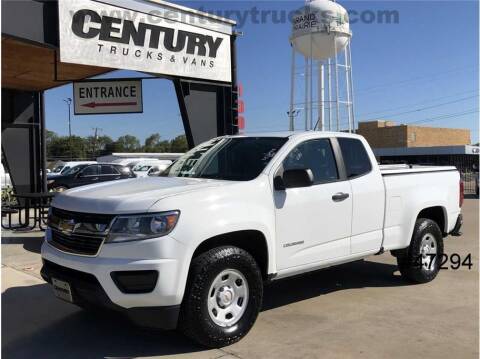2019 Chevrolet Colorado for sale at CENTURY TRUCKS & VANS in Grand Prairie TX