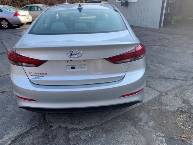 2018 Hyundai ELANTRA for sale at Chuckie Bizzarro's Fleetwing Auto in Erie, PA