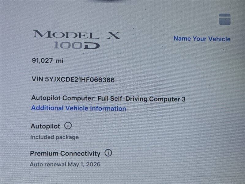 2017 Tesla Model X 100D