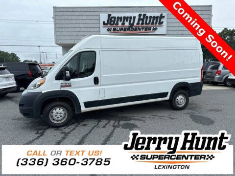 2021 RAM ProMaster for sale at Jerry Hunt Supercenter in Lexington NC