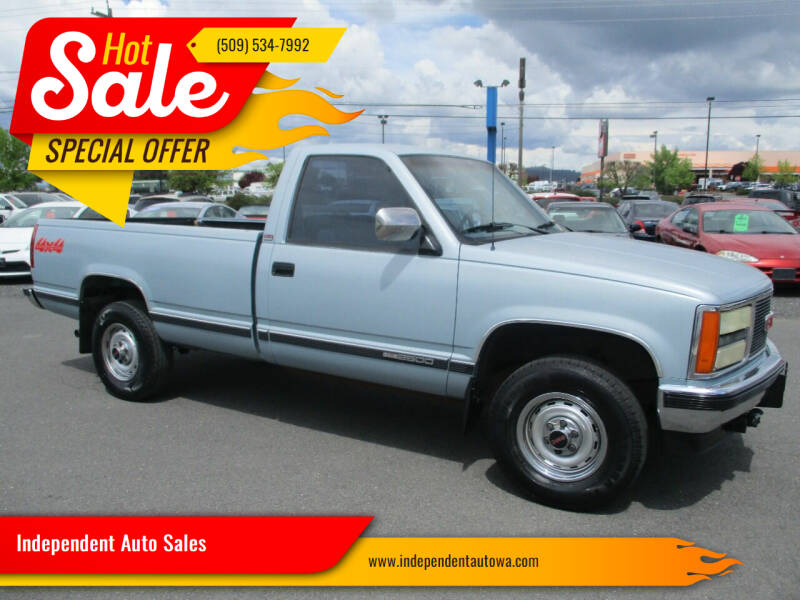 1990 GMC Sierra 2500 for sale at Independent Auto Sales in Spokane Valley WA