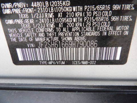 2009 Subaru Forester 2.5 X