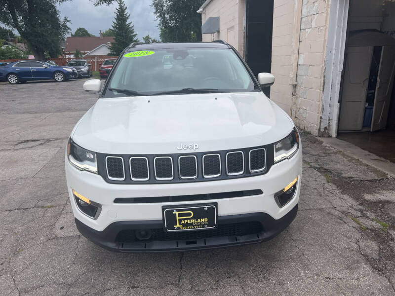 2018 Jeep Compass for sale at PAPERLAND MOTORS in Green Bay WI