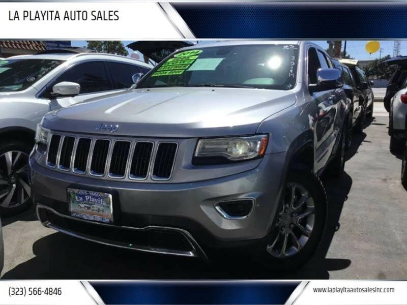 2014 Jeep Grand Cherokee for sale at LA PLAYITA AUTO SALES INC in South Gate CA