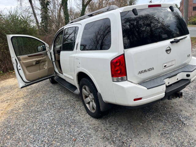 2008 Nissan Armada for sale at Honesty Auto Sales in Fredericksburg, VA