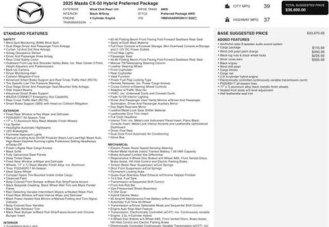 2025 Mazda CX-50 Hybrid Preferred