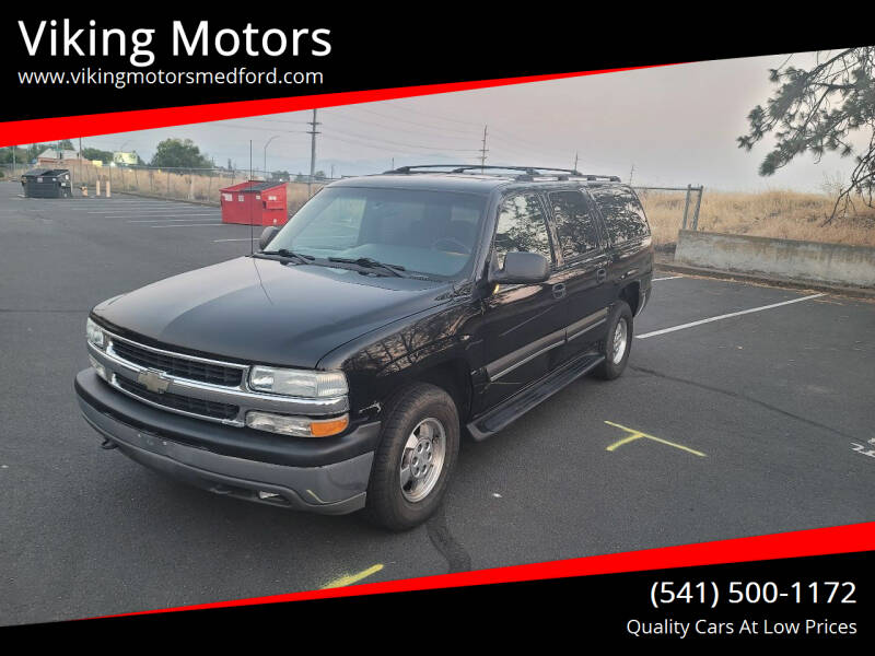 2002 Chevrolet Suburban for sale at Viking Motors in Medford OR