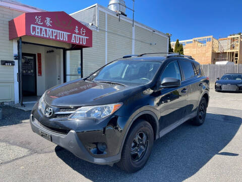 2015 Toyota RAV4 for sale at Champion Auto LLC in Quincy MA