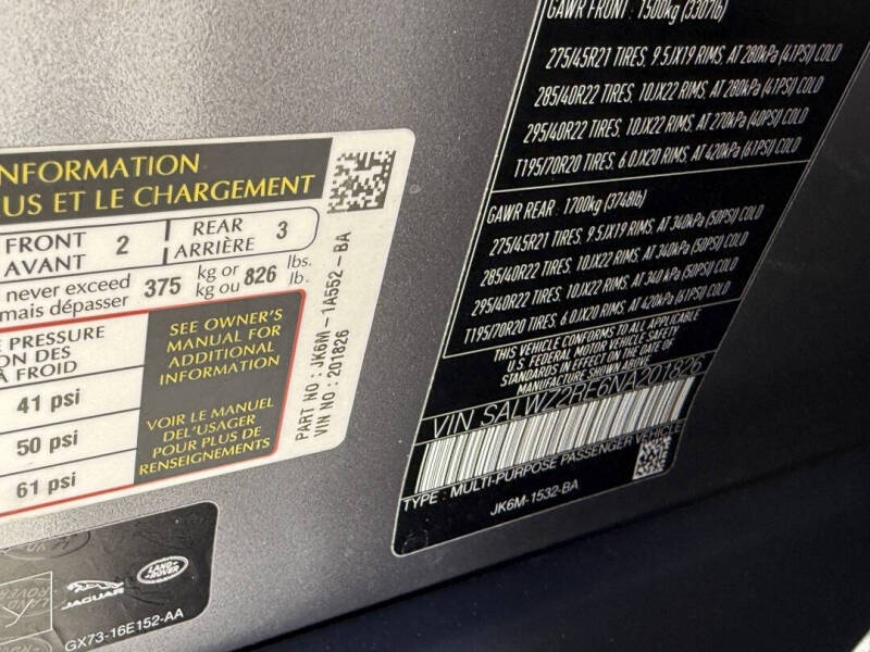 2022 Land Rover Range Rover Sport