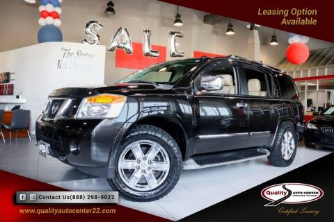 2014 Nissan Armada for sale at Quality Auto Center of Springfield in Springfield NJ