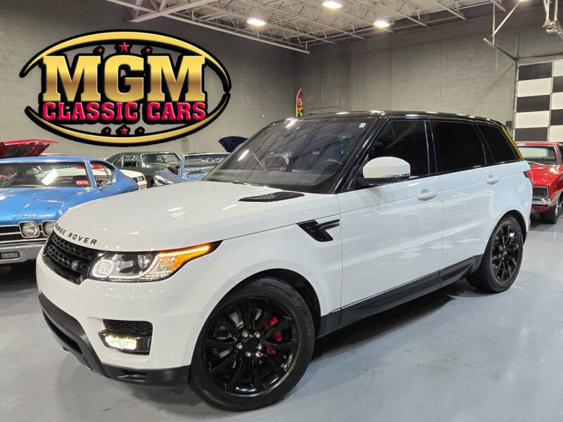 2017 Land Rover Range Rover Sport for sale at MGM CLASSIC CARS in Addison IL