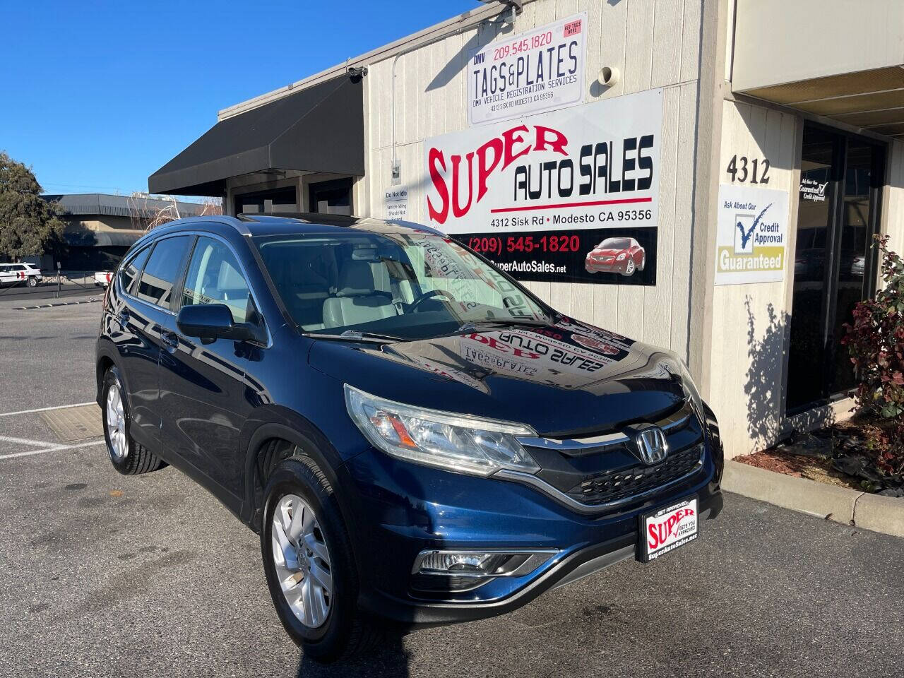 2015 Honda CR-V for sale at Super Auto Sales Modesto in Modesto, CA