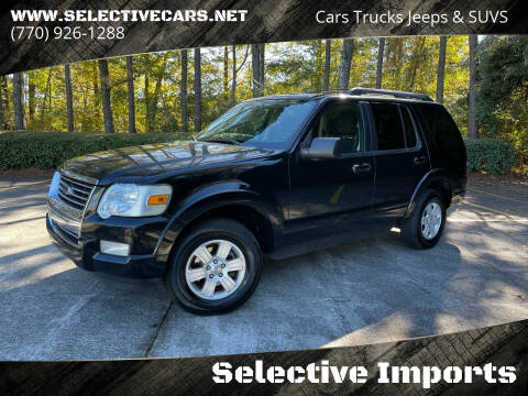 2010 Ford Explorer for sale at Selective Imports in Woodstock GA