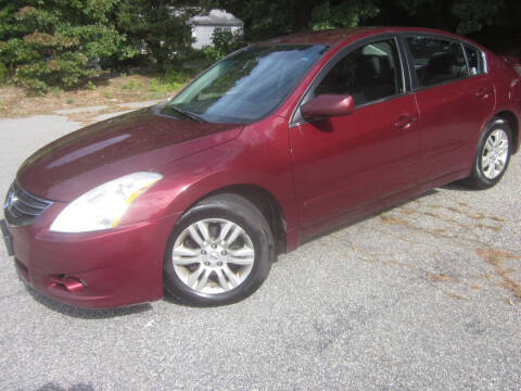 2012 Nissan Altima for sale at Tewksbury Used Cars in Tewksbury MA