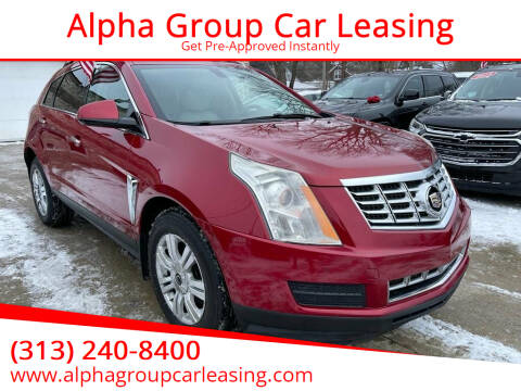 2015 Cadillac SRX for sale at Alpha Group Car Leasing in Redford MI