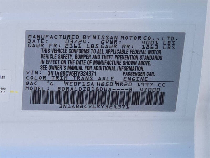 2024 Nissan Sentra SV