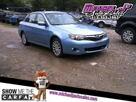 2011 Subaru Impreza for sale at MICHAEL J'S AUTO SALES in Cleves OH