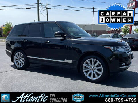 2014 Land Rover Range Rover for sale at Atlantic Car Collection in Windsor Locks CT