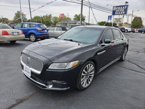 2017 Lincoln Continental for sale at Larry Schaaf Auto Sales in Saint Marys OH