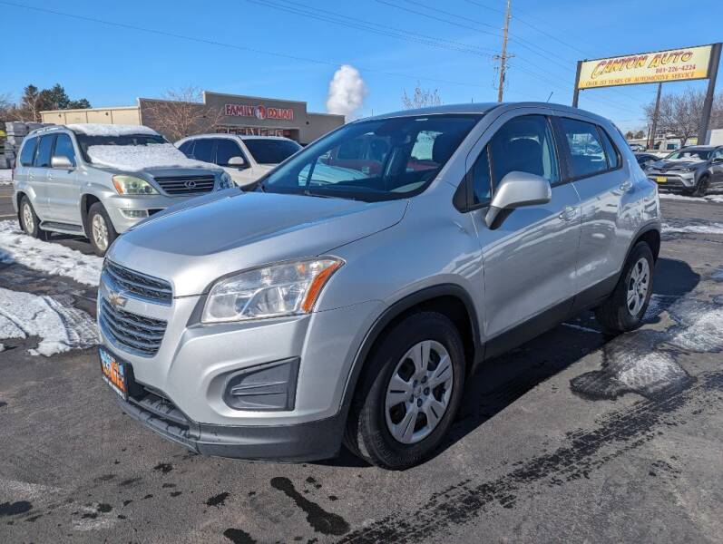 2015 Chevrolet Trax for sale at Canyon Auto Sales in Orem UT