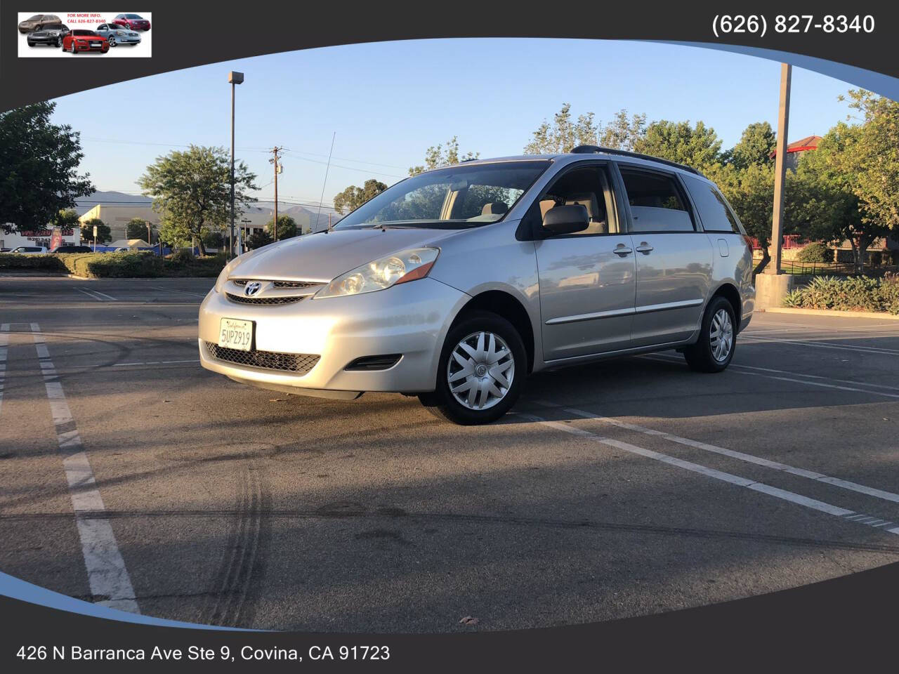 2006 Toyota Sienna for sale at JMB AUTO SALES INC in Covina, CA