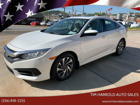 2018 Honda Civic for sale at Tim Harrold Auto Sales in Wilkesboro NC