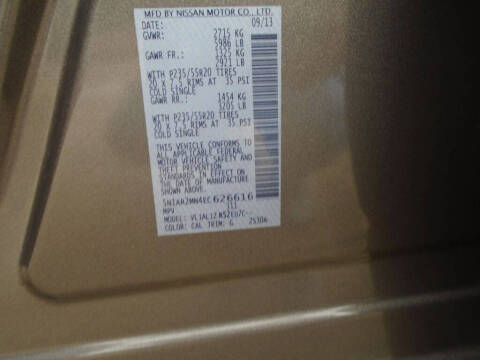 2014 Nissan Pathfinder Platinum