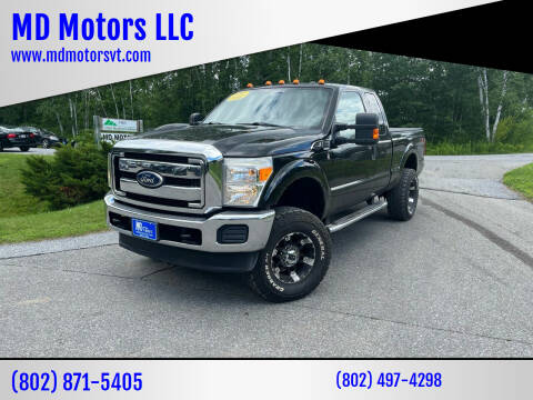 2011 Ford F-250 Super Duty for sale at MD Motors LLC in Williston VT