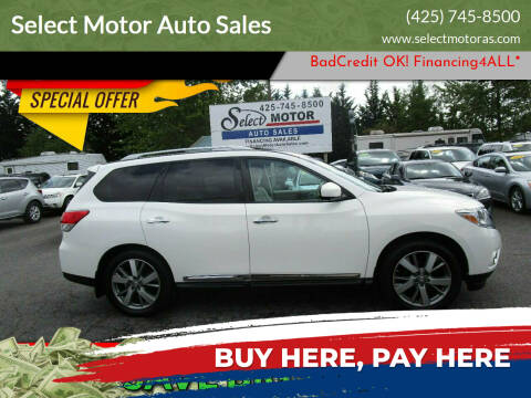 2013 Nissan Pathfinder for sale at Select Motor Auto Sales in Lynnwood WA