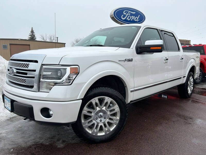 Used 2014 Ford F-150 Platinum with VIN 1FTFW1EF7EFB99788 for sale in Windom, Minnesota