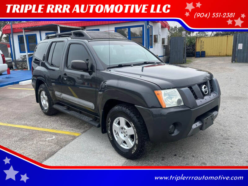 2006 Nissan Xterra for sale at TRIPLE RRR AUTOMOTIVE LLC in Jacksonville FL