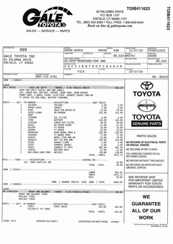 2016 Jeep Renegade Latitude