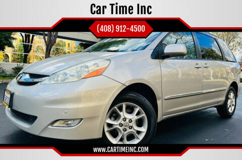 2006 Toyota Sienna for sale at Car Time Inc in San Jose CA