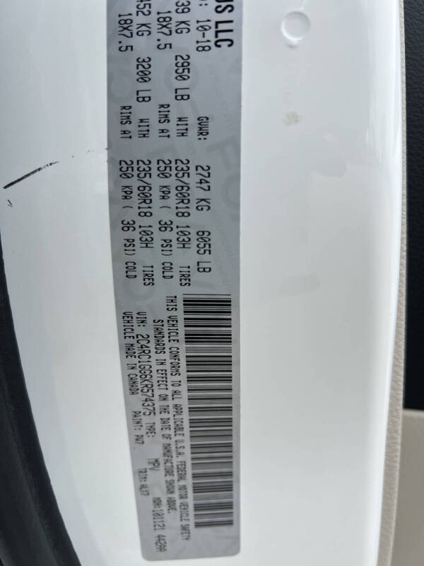 2019 Chrysler Pacifica Limited