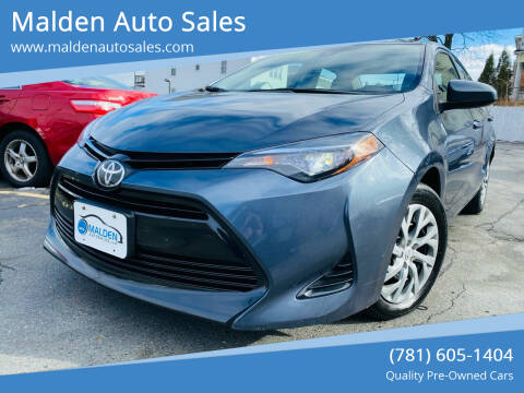 2017 Toyota Corolla for sale at Malden Auto Sales in Malden MA