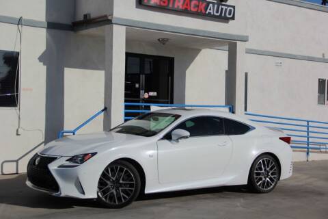 2016 Lexus RC 200t for sale at Fastrack Auto Inc in Rosemead CA
