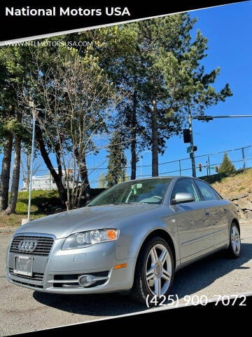 2007 Audi A4 for sale at National Motors USA in Bellevue WA