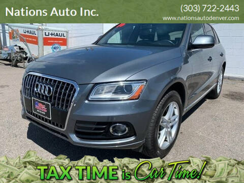2016 Audi Q5 for sale at Nations Auto Inc. in Denver CO