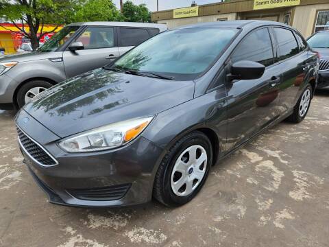 2017 Ford Focus for sale at DAMM CARS in San Antonio TX